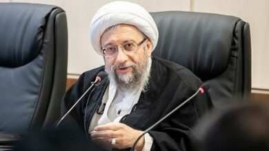 آیت‌الله آملی لاریجانی: پاسخمان به رفتار ناصحیح غربی‌ها مقتدرانه است/ از کسی خوف نداریم