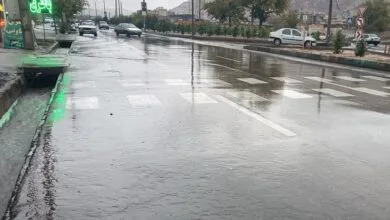 تاکنون آبگرفتگی در سطح شیراز نداشتیم تاکنون آبگرفتگی در سطح شیراز نداشتیم