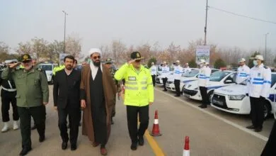 آغاز رزمایش طرح زمستانی پلیس راه استان همدان آغاز رزمایش طرح زمستانی پلیس راه استان همدان