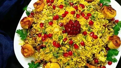 آشنایی با روش تهیه انارپلو با انواع گوشت + فوت و فن آشنایی با روش تهیه انارپلو با انواع گوشت + فوت و فن