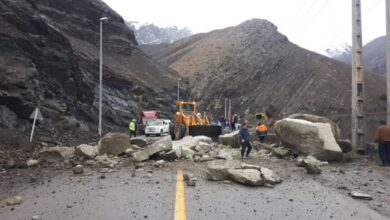 هشدار به مسافران شمال در جاده های کوهستانی