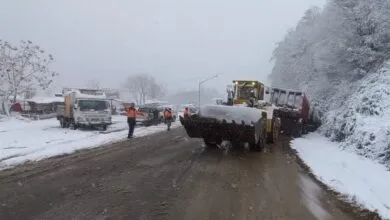 بارش ۶۰ سانتی متری برف در محورهای کوهستانی املش بارش ۶۰ سانتی متری برف در محورهای کوهستانی املش