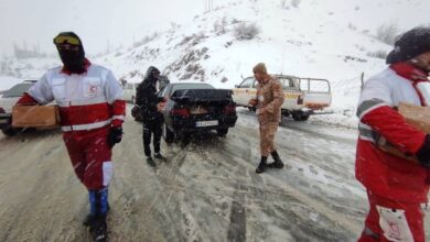 نیروهای عملیاتی هلال احمر به حالت آماده‌باش کامل درآمدند