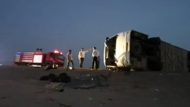 حال عمومی مصدومان حادثه واژگونی اتوبوس شهرکرد خوب است حال عمومی مصدومان حادثه واژگونی اتوبوس شهرکرد خوب است