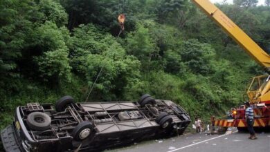 ۱۹ نفر بر اثر واژگونی اتوبوس در جنوب بولیوی کشته شدند