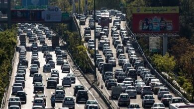 آخرین وضعیت ترافیکی معابر و بزرگراه‌های تهران