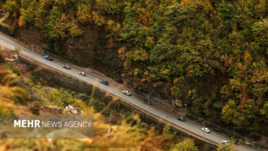 تردد در راه های مازندران دو طرفه است