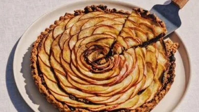 طرز تهیه تارت سیب خوشمزه و خانگی طرز تهیه تارت سیب خوشمزه و خانگی