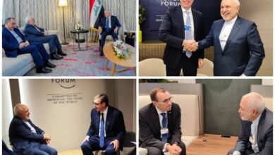 ظریف در داووس با آمریکا مذاکره کرده است؟ | واکنش رسمی به برخی خبرسازی ها