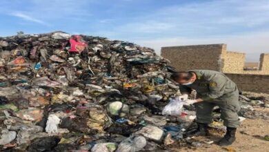 اخراج ۴ تریلی زباله توقیف شده از استان تهران