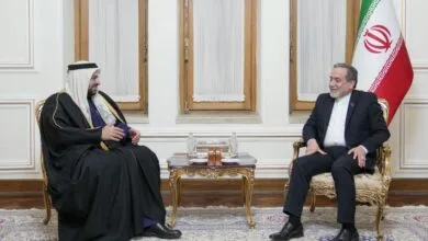 دیدار عراقچی با مقام قطری در ایران