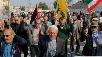 راهپیمایی جمعه نصر و پیروزی در آب‌پخش