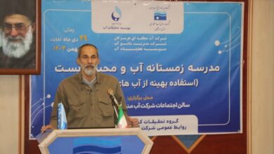 رونق پروژه‌های عظیم آبی با تلاش جوانان امکان‌پذیر است