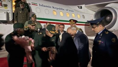 باقری وارد اسلام آباد شد باقری وارد اسلام آباد شد