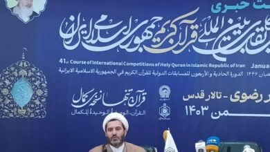 مسابقات قرآن با هدف ایجاد گفتمان‌های معنوی در جامعه برگزار می‌شود