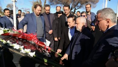 معاون رئیس جمهور وارد قزوین شد