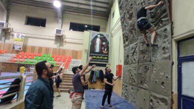 نخستین دوره آموزش سنگ‌ نوردی در آستانه اشرفیه برگزار شد