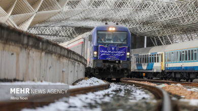 راهاندازی قطار پنج ستاره تبریز – مشهد راهاندازی قطار پنج ستاره تبریز – مشهد