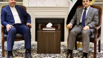 گفتگوی «آل صادق» با مشاور امنیت ملی دولت عراق پیرامون مبارزه با تروریسم گفتگوی «آل صادق» با مشاور امنیت ملی دولت عراق پیرامون مبارزه با تروریسم