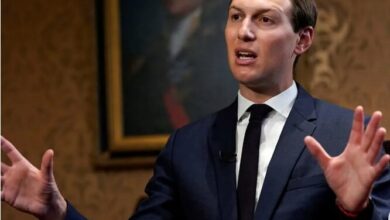 کوشنر با گانتس دیدار کرد