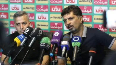 خوشحالی حسینی از عملکرد آلومینیوم/ درود به شرف بازیکنانم!