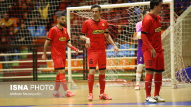 نبرد فوتسالیست‌های کراپ مقابل پالایش نفت بندرعباس