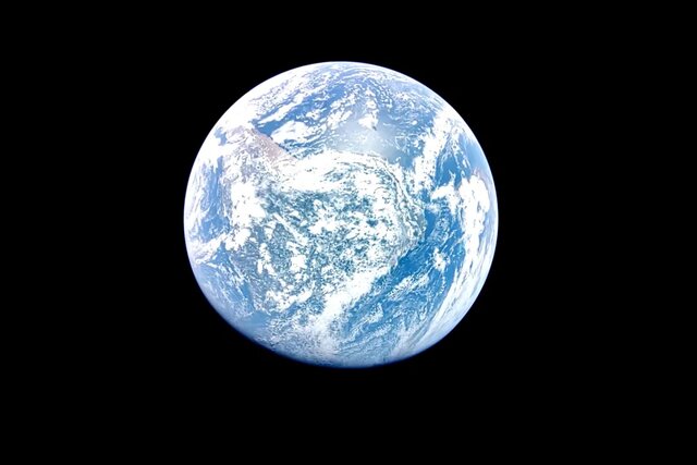 نمایی بینظیر از خانه آبی ما از نگاه «شبح آبی»