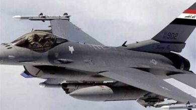 مخفیگاه داعشی در کرکوک عراق بمباران شد