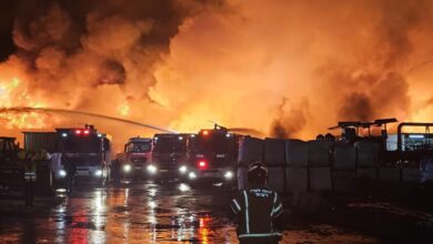 آتش‌سوزی وحشتناک قطار مسافربری در آمریکا + فیلم