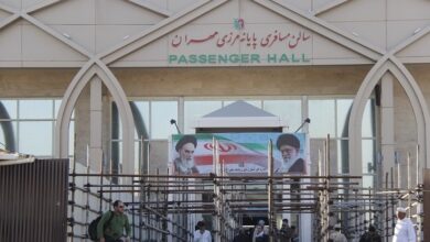 تصاویری از ازدحام جمعیت در مرز مهران | ویدئو