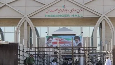 تصاویری از ازدحام جمعیت در مرز مهران | ویدئو