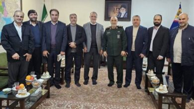 دیدار شهردار تهران با فرمانده کل سپاه دیدار شهردار تهران با فرمانده کل سپاه