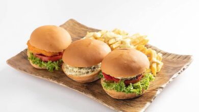 طرز پخت مینی چیکن برگر