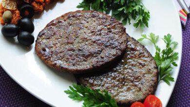 روش تهیه برگر سبزیجات + فوت و فن