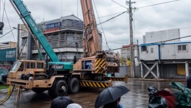 رانش زمین در ساری + فیلم رانش زمین در ساری + فیلم