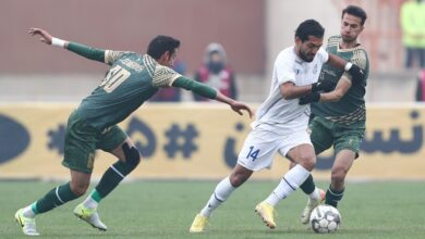 آبی ها با لباس سفید صعود کردند | شمس‌آذر۱ – استقلال۲ ؛ صعود سخت با ضربه کاری رامین