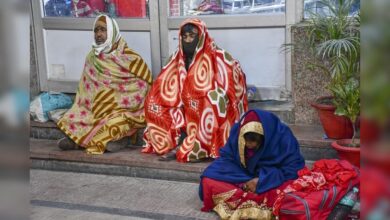 افزایش مرگ بی‌خانمان‌ها در هوای سرد دهلی