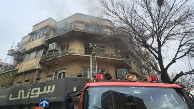 آتشسوزی مغازه دوربین مدار بسته خیابان جمهوری + ویدئو آتشسوزی مغازه دوربین مدار بسته خیابان جمهوری + ویدئو
