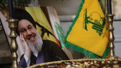 نگارگری جگرسوز حسن روح‌الامین در رثای سید مقاومت | عکس