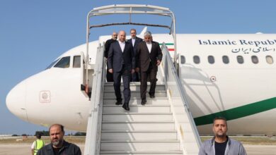 قالیباف وارد بیروت شد قالیباف وارد بیروت شد