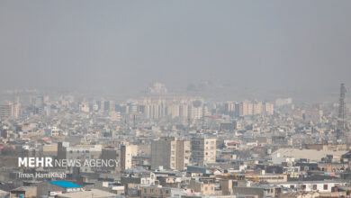 هوای شهرهای استان قزوین ناسالم است