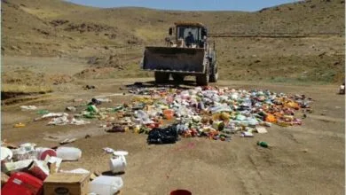 ۱۳ تن مواد غذایی فاسد و غیرقابل مصرف در کردستان معدومسازی شد ۱۳ تن مواد غذایی فاسد و غیرقابل مصرف در کردستان معدومسازی شد