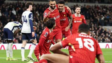 جام اتحادیه فوتبال انگلیس؛رویای «جام» از دست رفت؛ تحقیر تاتنهام در آنفیلد جام اتحادیه فوتبال انگلیس؛رویای «جام» از دست رفت؛ تحقیر تاتنهام در آنفیلد