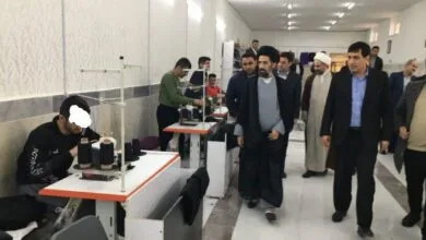 کارگاه «اشتغال آفرینی خیاطی» در زندان مرکزی سنندج افتتاح شد کارگاه «اشتغال آفرینی خیاطی» در زندان مرکزی سنندج افتتاح شد