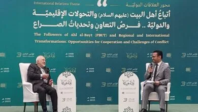 ظریف در پنل «پیروان اهل بیت(ع) و تحولات بین‌المللی؛فرصت‌های همکاری و چالش‌ها» شرکت کرد