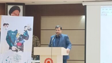 همایش تجلیل از « شهدای پاسدار» در تنکابن برگزار شد