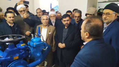 حل مشکل آب چند روستا با افتتاح چاه آب شرب در کلاله