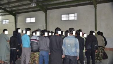 دستگیری ۱۷ اتباع بیگانه غیرمجاز در لردگان