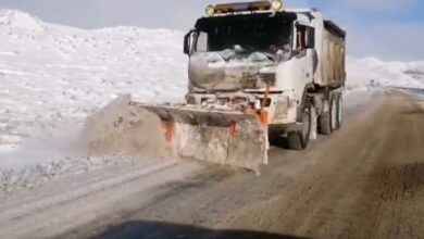 ۲۳ هزار کیلومتر باند برفروبی در راه‌های اردبیل انجام شد