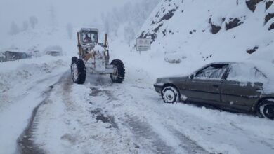 تردد در محورهای کوهستانی و گردنه های استان بدون زنجیر چرخ ممنوع